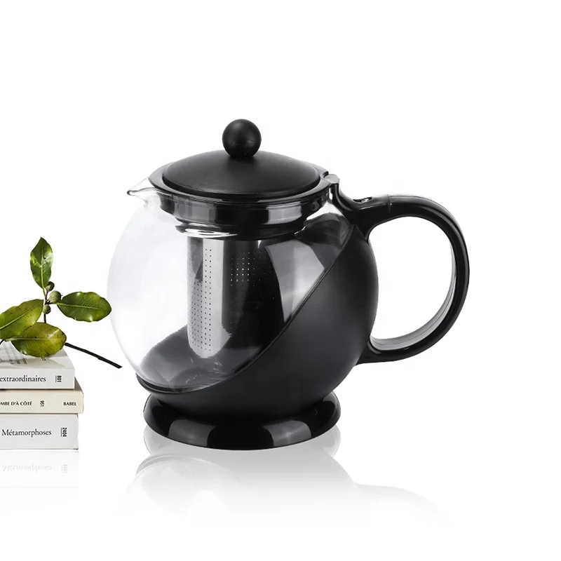 Chinese Unique Half Moon Coffee & Tea Sets High Heat resistant Borosilicate Glass Tea Pot Teapot With Infuser