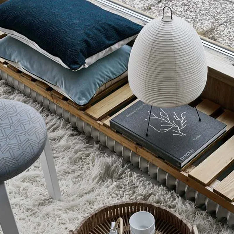 New Modern Japanese Style Tripod LED Table Lamp For Living Room Bedroom Study Hotel Decoration Lighting