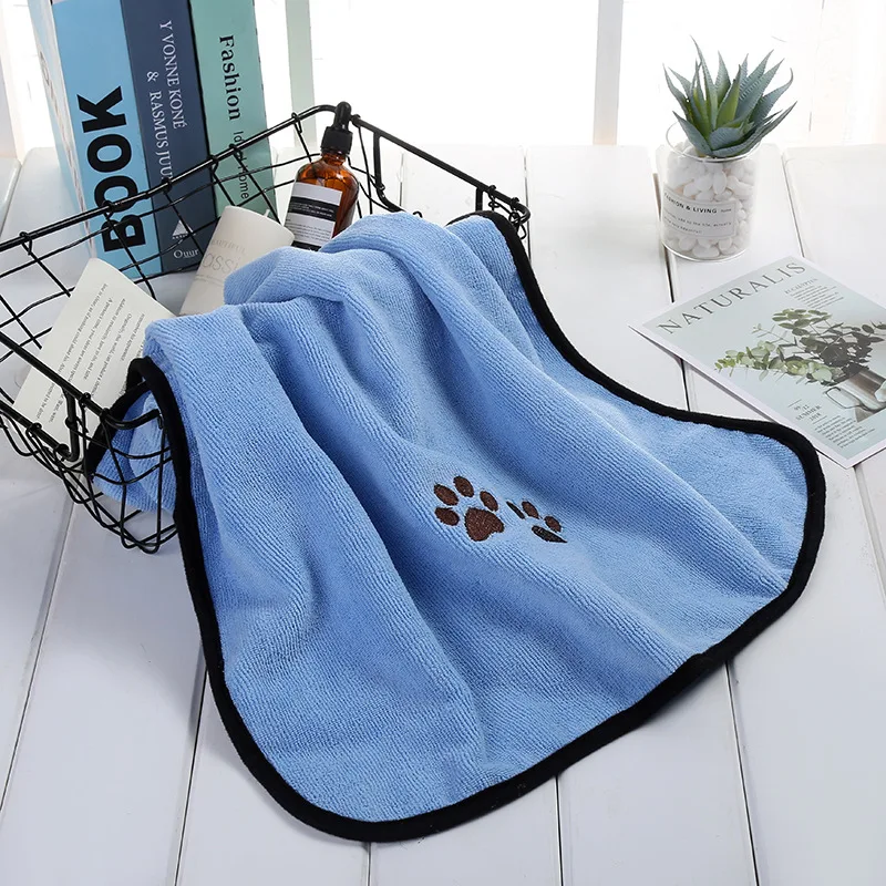 Wholesale Towels Pet Hair Cleaning Use Washable Quick Dry Absorbent Microfiber Dog Towel