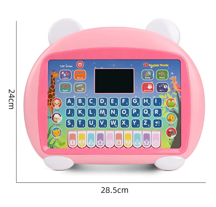 Led Screen Learning Toy Tablet Pad Computer Kids Toys Baby Talking Laptop Educational Toy Learning Machines Tablet For Kids