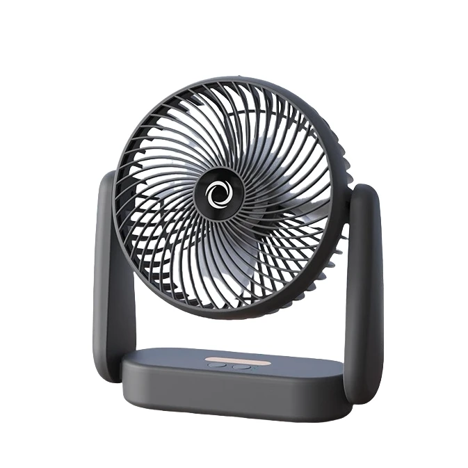 Desktop Fan  with Light Rechargeable USB Cooling Portable Electric Fan