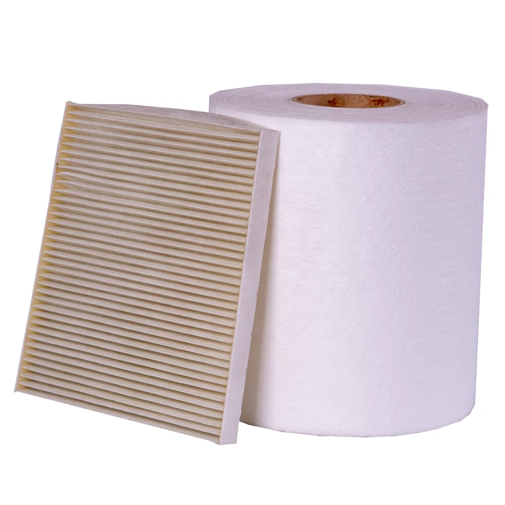 Лидер продаж, белая прокатная фильтровальная бумага разных размеров из ПП, производитель в Китае