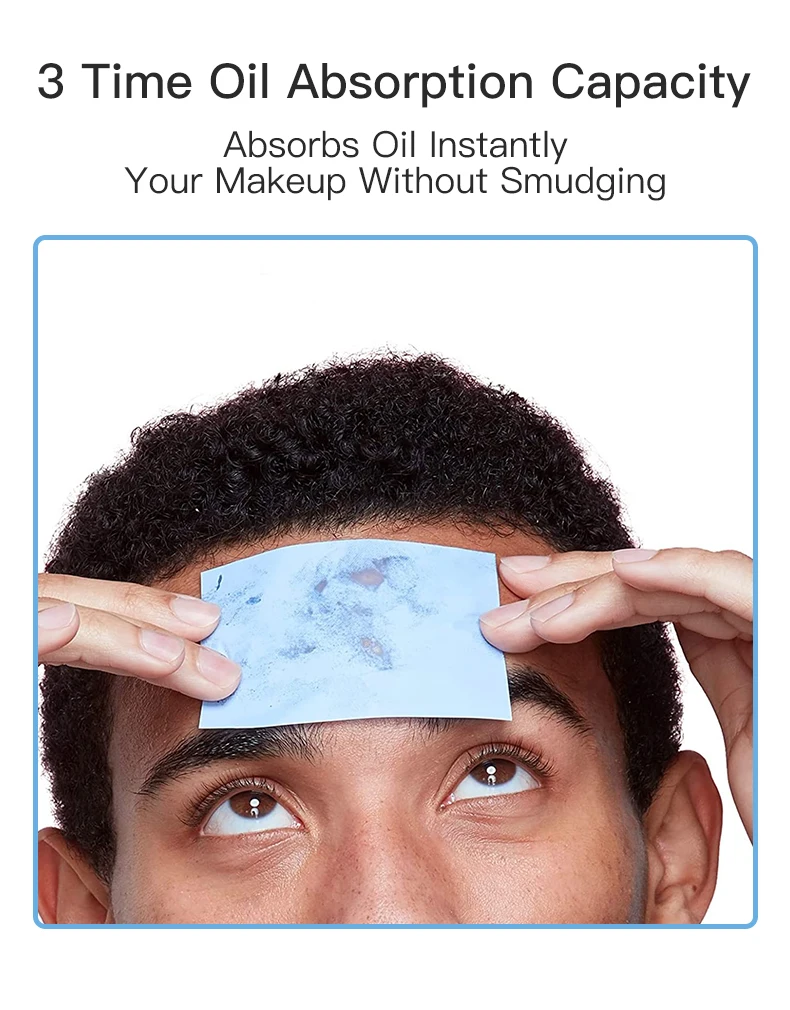 customized oil absorbs film oil blotting paper for oily skin absorbing film