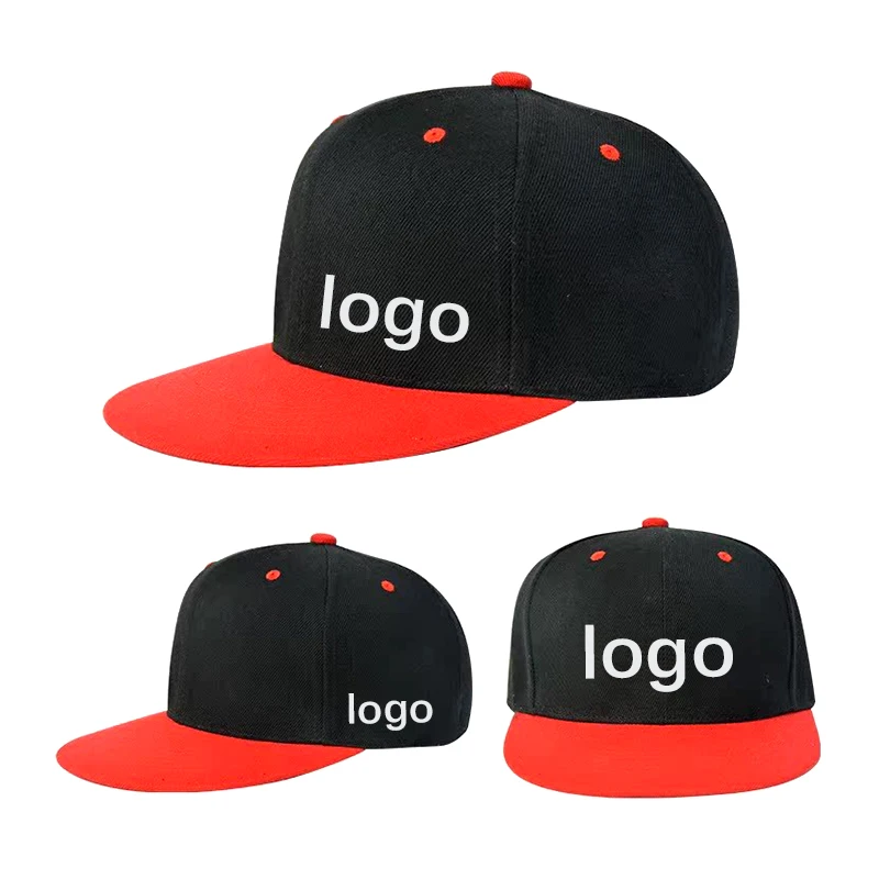 High Quality Snapback Custom Flip Up Brim Hat Custom Snapback Hats Wholesale