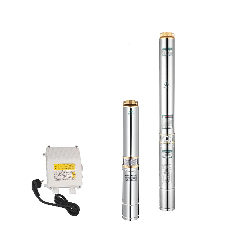 QQPUMP 3SDM1.8-38  Water Pump 3 Inch Large Flow Single Phase 1.3KW 1.75HP High Pressure Deep Well Water Pump