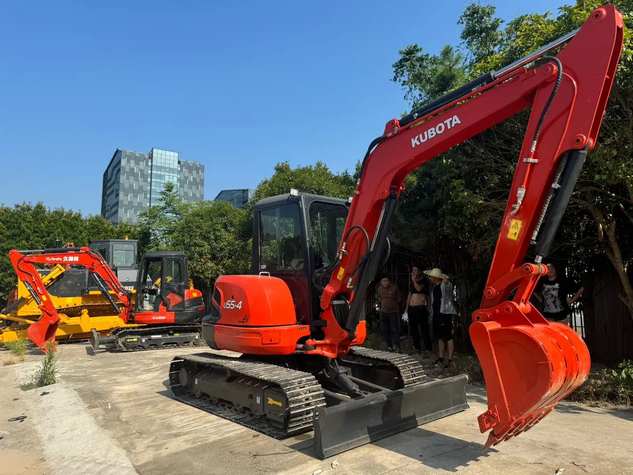 mini excavator kubota U55 5 Ton CE/EPA engine mini small excavator  KX165 6 ton Crawler mini digger excavators for sale