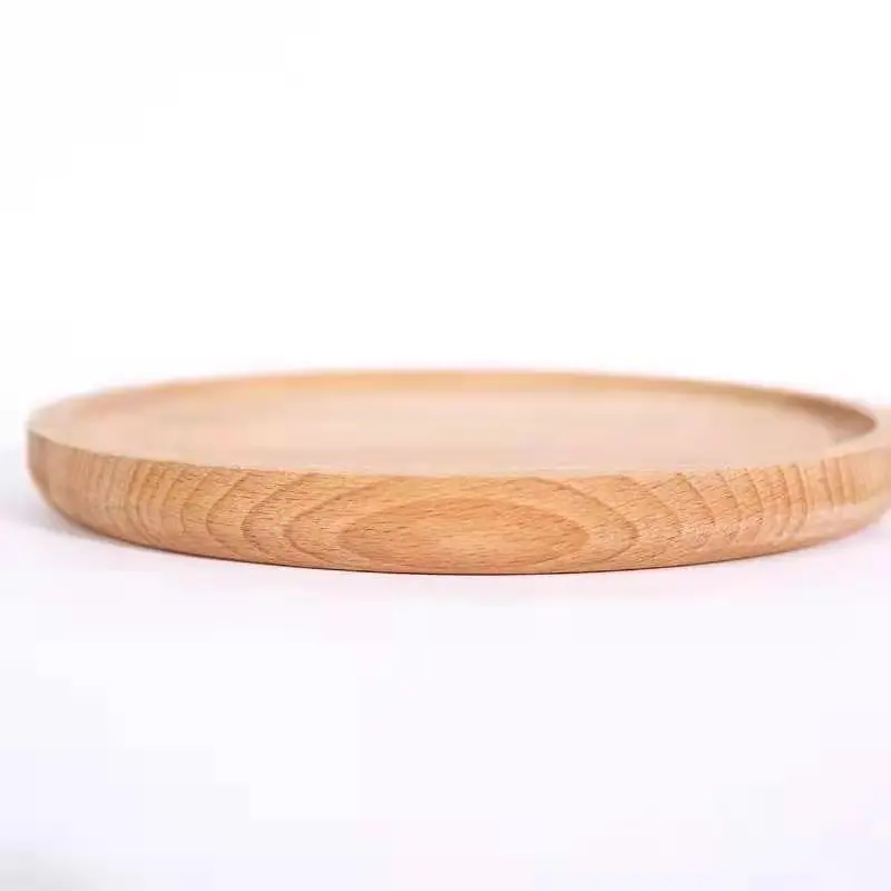 New kitchen accessories custom pallet wooden coaster plain color wholesale round wooden coaster