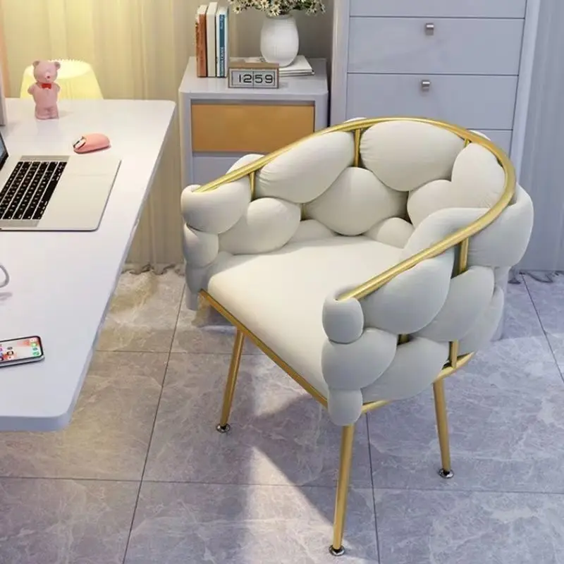 Gold Luxury Chair Cheap Nordic Modern Wholesale Metal Sofa Home Sets Leather Waiting Lounge Accent Furniture Living Room Chair