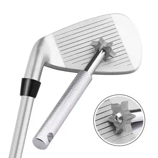 Golf club brush and Golf Divot Repair Tool combo pack