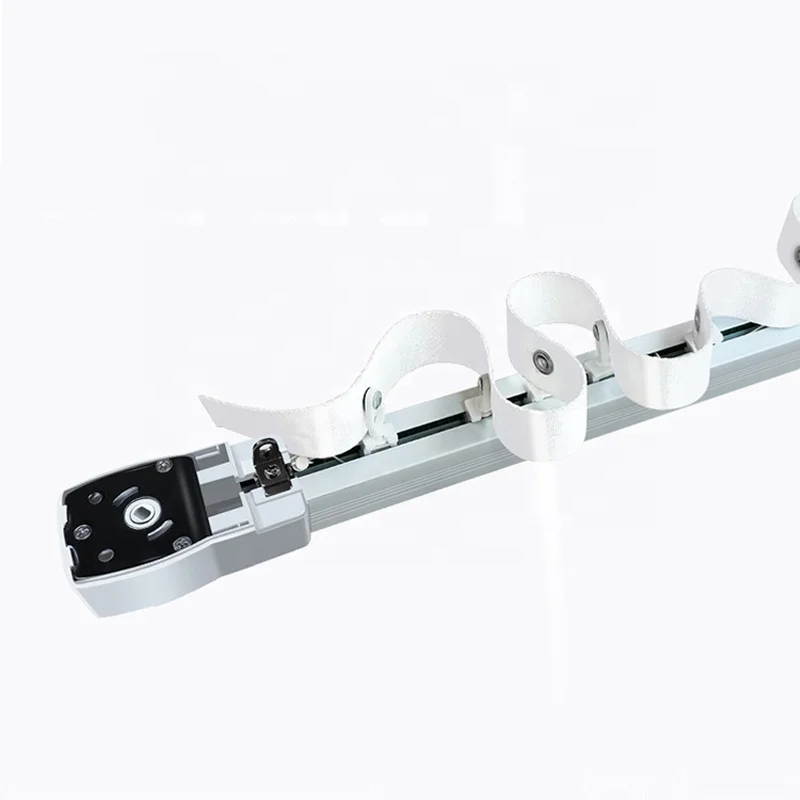 Wave Curtain Track 2 Times 2.5 Times Ripple Fold Curtain Track Accessories Electric Ripple Fold curtain Track