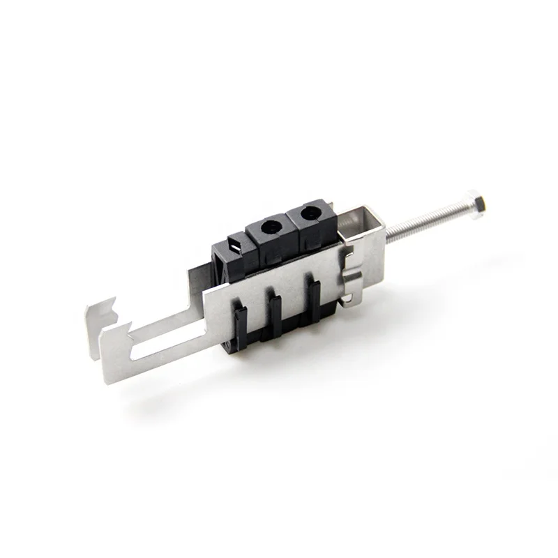 2*(5-7mm) and 4-12mm self lock cable feeder clamp