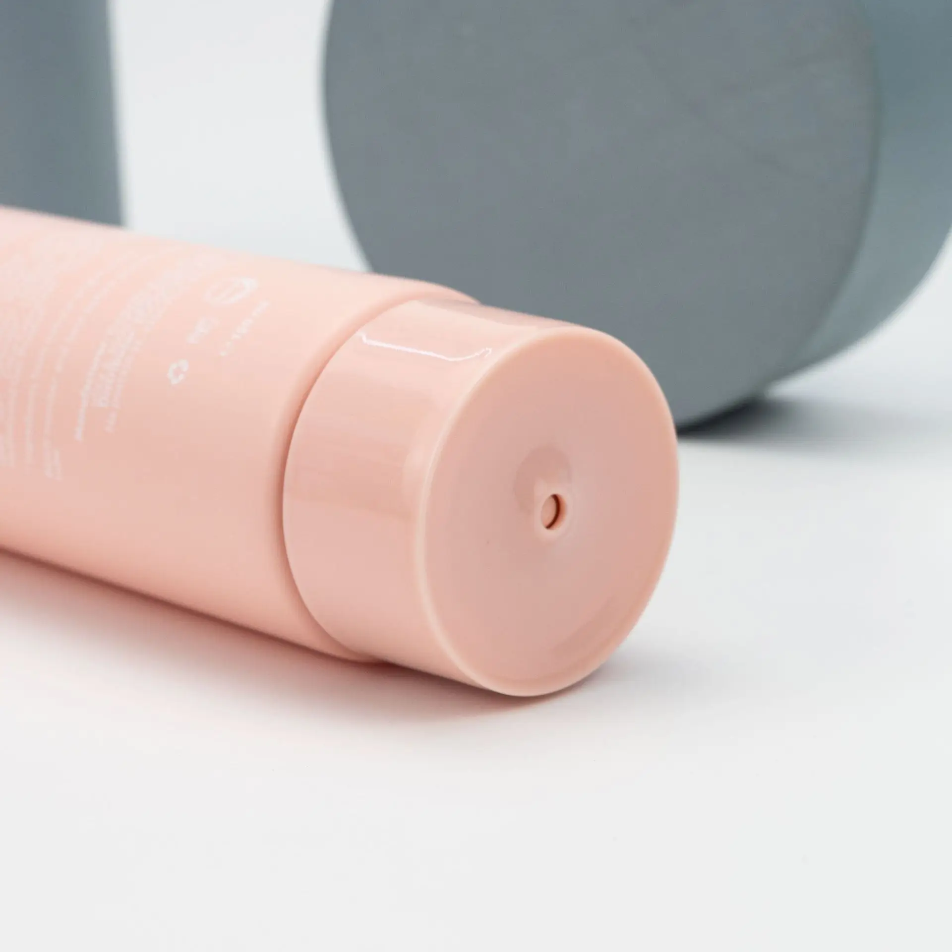 Central Dispenser Large size 200ml Dia 50mm Round  Co-ex ABL/PBL/PE Tube for Shampoo /Mask/Wax/ Hair Body Care with Acrylic cap