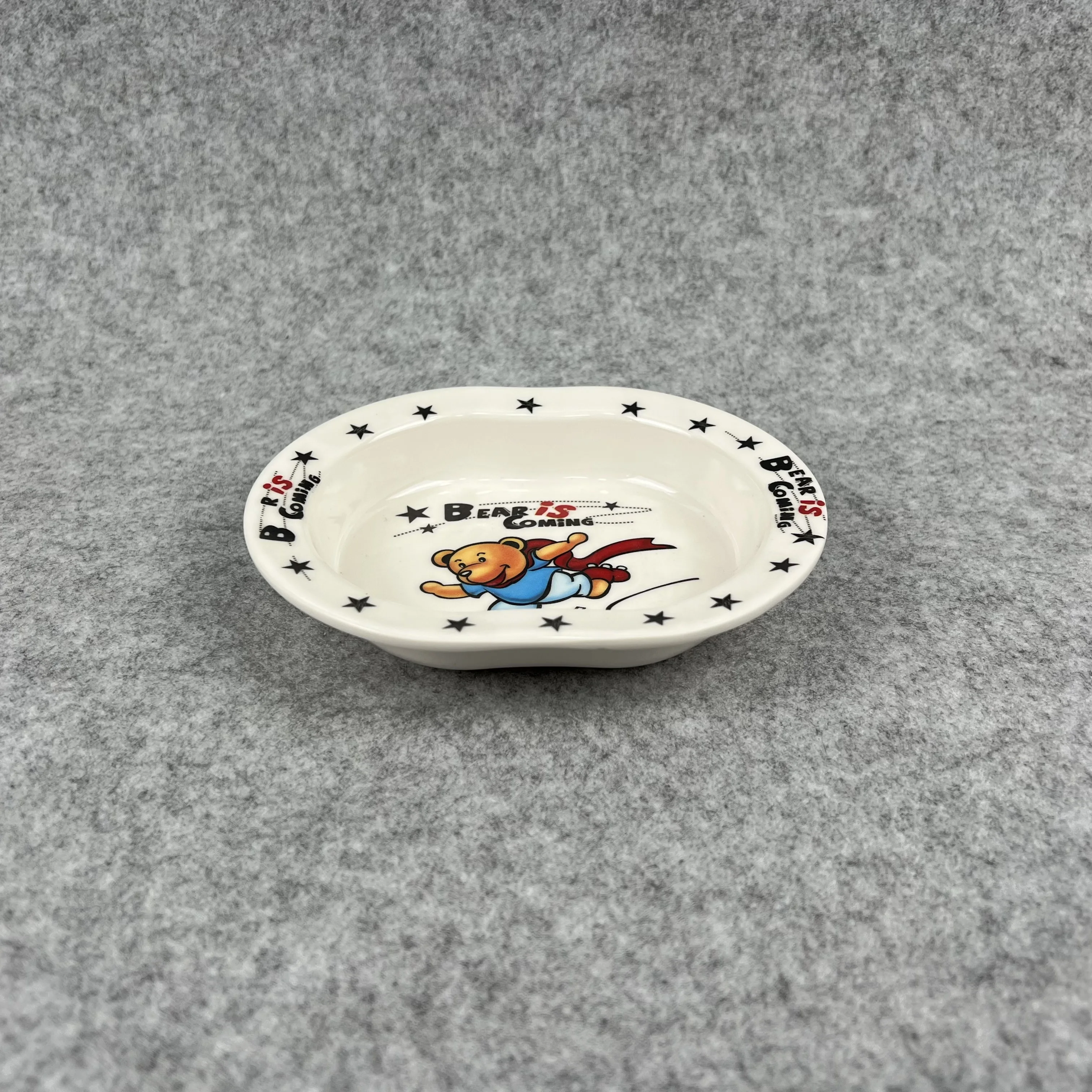 melamine kid bowl custom design OEM child serving bowl plastic dinner lovely rice bowl