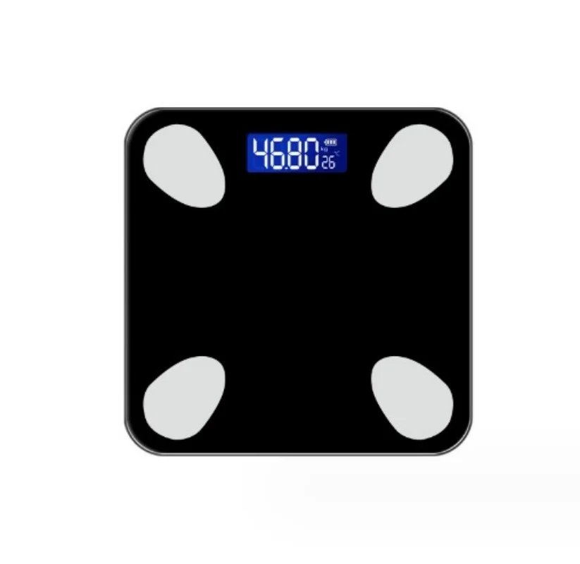 OEM 180kg/396lb Tempered Glass Bathroom Weighing Body Personal Digital Weight Electronic Balance Scales