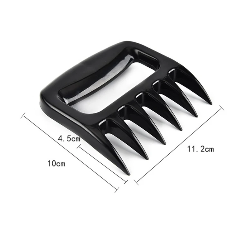 Meat Claw Grill Plastic Meat Claw Set Grill Tools Bear Claw Fork Meat Shredder Barbecue Accessory