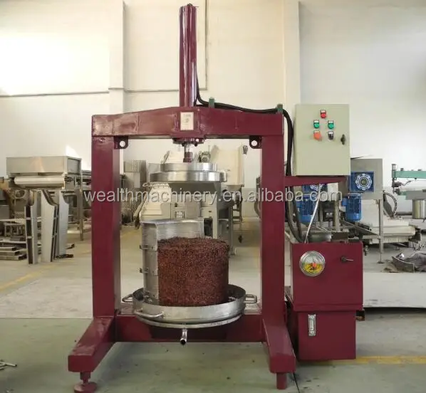 Commercial hydraulic carrot juice press machine Industrial Cold Press Juicer Basket Type Ice Grape Wine Press Machine