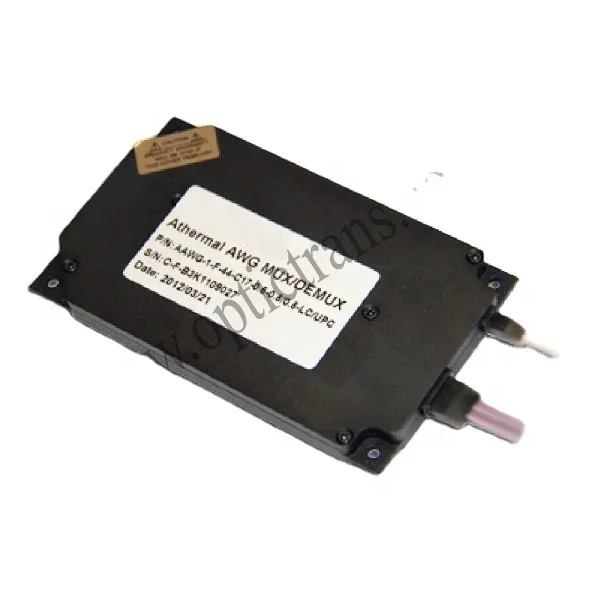 OP-DWDM-AAWG Athermal AWG DWDM модуль (плоский, C-Band, 50 ГГц, 80ch)