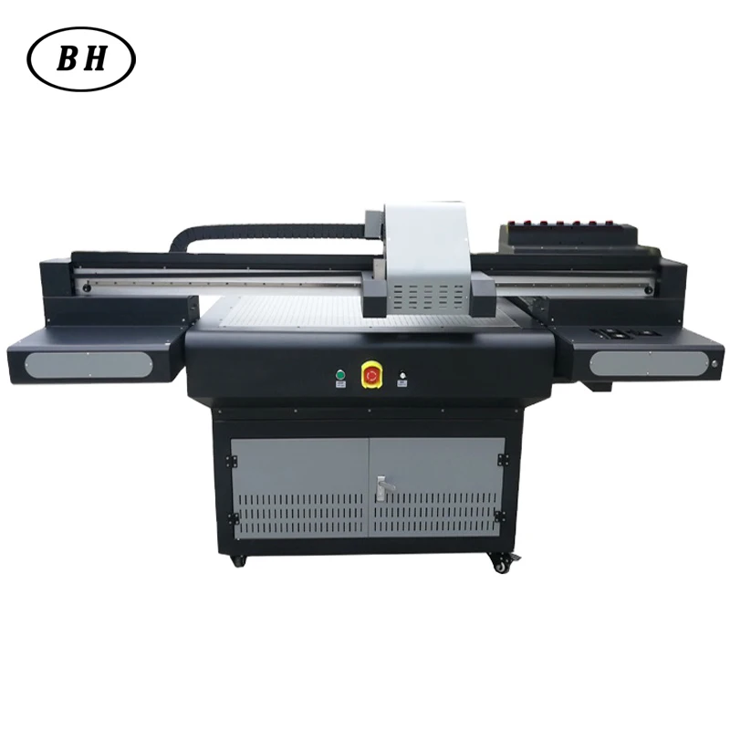 New arrival 9060 UV flatbed printer with 1/2/3pcs Tx800 DX8 printhead for car sticker phone case glass printing