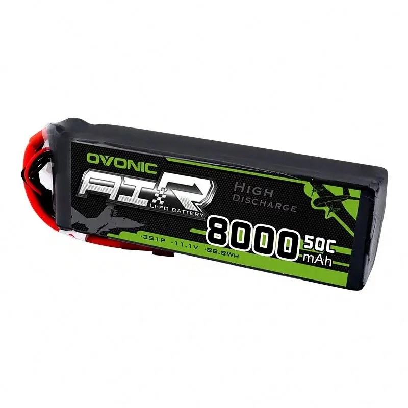 2023 3S Lipo Battery 11.1V 8000Mah 50C Rc Lithium Polymer