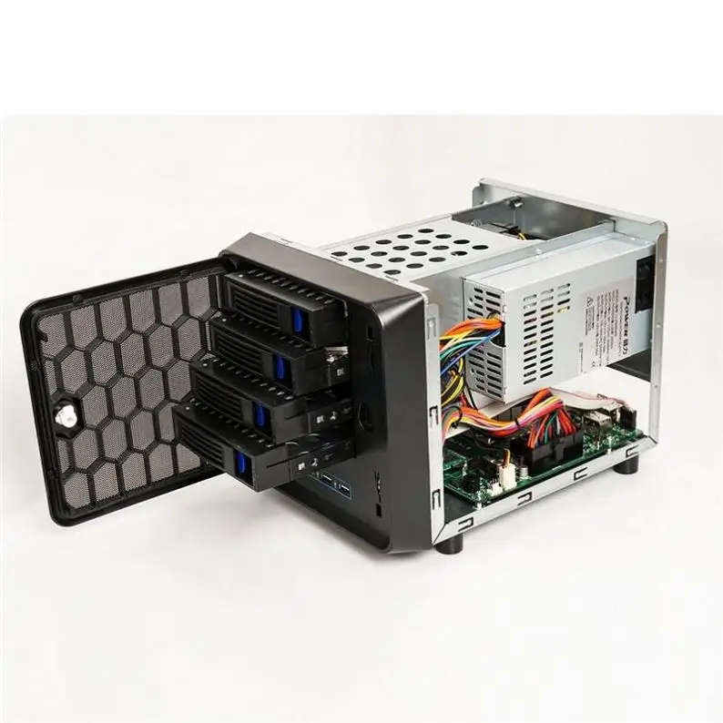 Dekair NAS Server Mini itx nas case 4/6bays server SSD hard disk chassis hot swap storage server