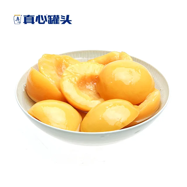 Fresh Bulk Canned Yellow Peach Fruit in Light Syrup 15 oz / 425ml tins