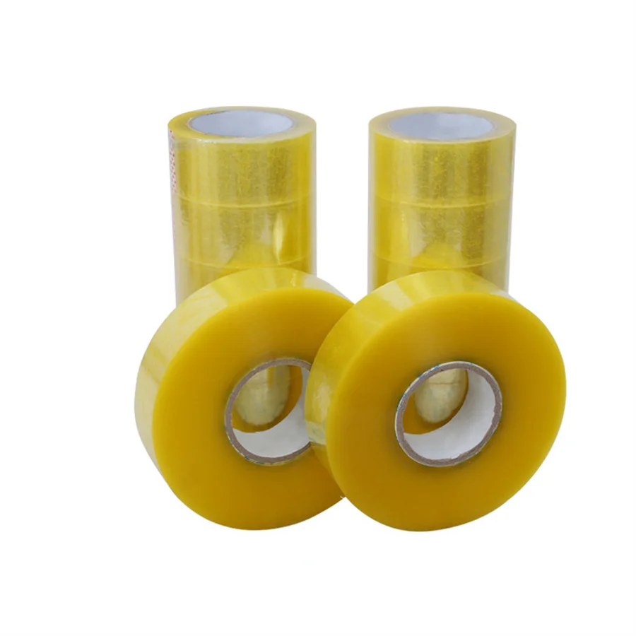 Packaging Carton High Quality Packing Yellow Pack Strong Adhesive Yellowish Tape