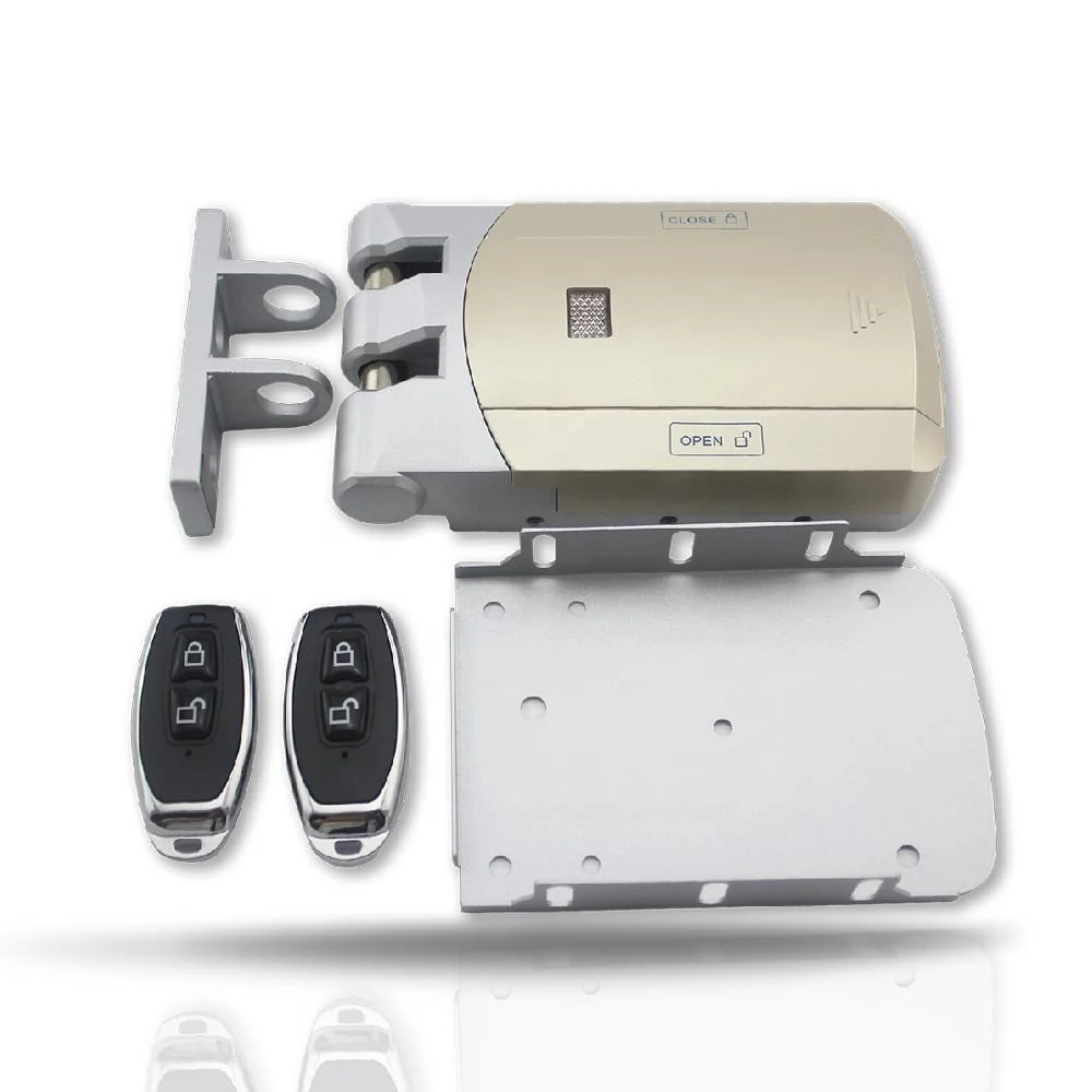 Easy to Install Anti-Theft Remote Control Electric Invisible Card Reader Door Lock