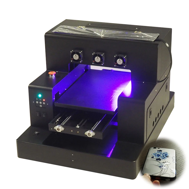 Flatbed Uv Printer varnish effect 6 Colors A3 A4 Size UV LED Flatbed Printer universal fully automatic uv flatbed printer