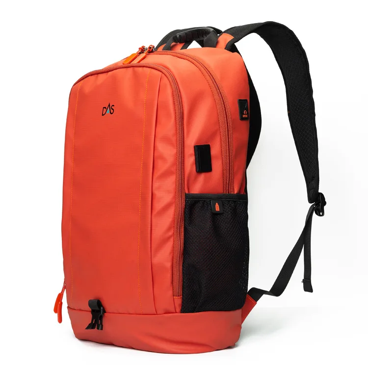 Laptop Waterproof Solar Power Backpack Fashion Factory Wholesale USB Charging Port Travel Polyester Unisex Zipper & Hasp 1.24 KG