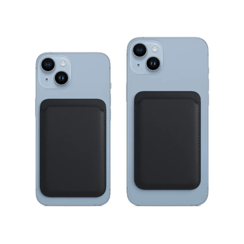 Wholesale Custom Logo Magnetic Card Wallet Magsafe Credit Cards Leather Wallet Holder for iPhone Credit Card