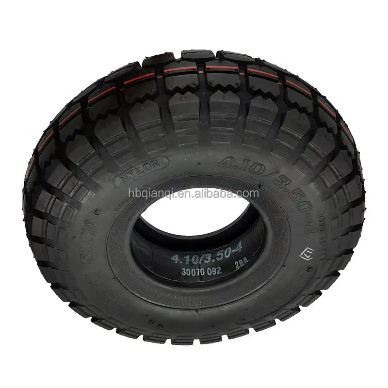 motorcycle tyres Customized Strong Wear Proof Pattern Tubeless Scooter Rubber Tyre Wheel