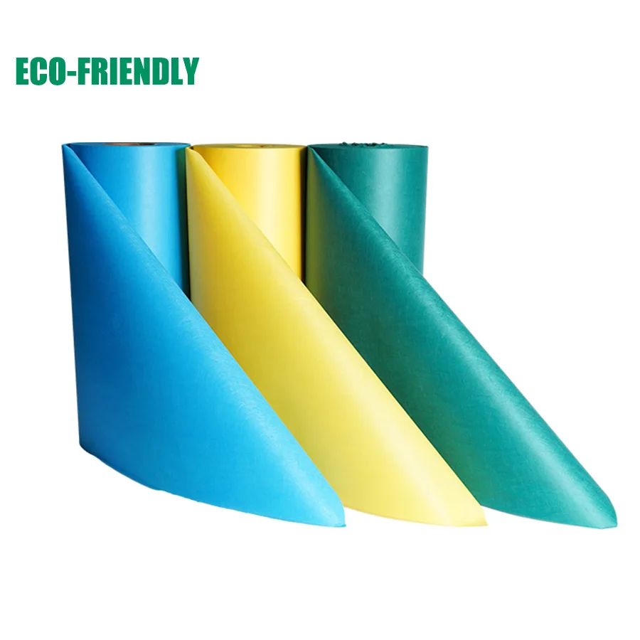 Good quality  polyester spunbond nonwoven fabric eco-friendly nonwoven fabric  manufacturer material