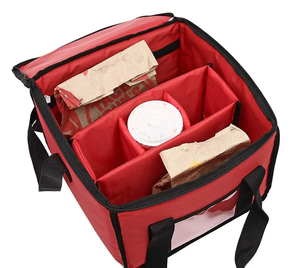 Wholesale Portable Drink Coffee Beverage Delivery Bag 9 Drinks Holder Thermal Box Cup Holder Delivery Bag