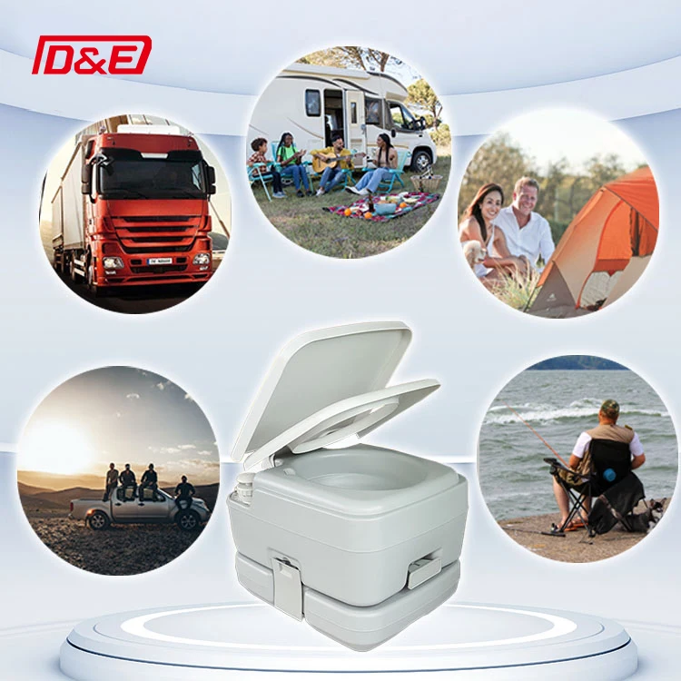 Hot Sales Outdoor Portable Toilet 10L Camping Travelling Hiking RV Toilet Outdoor Camper Portable Travel Toilet