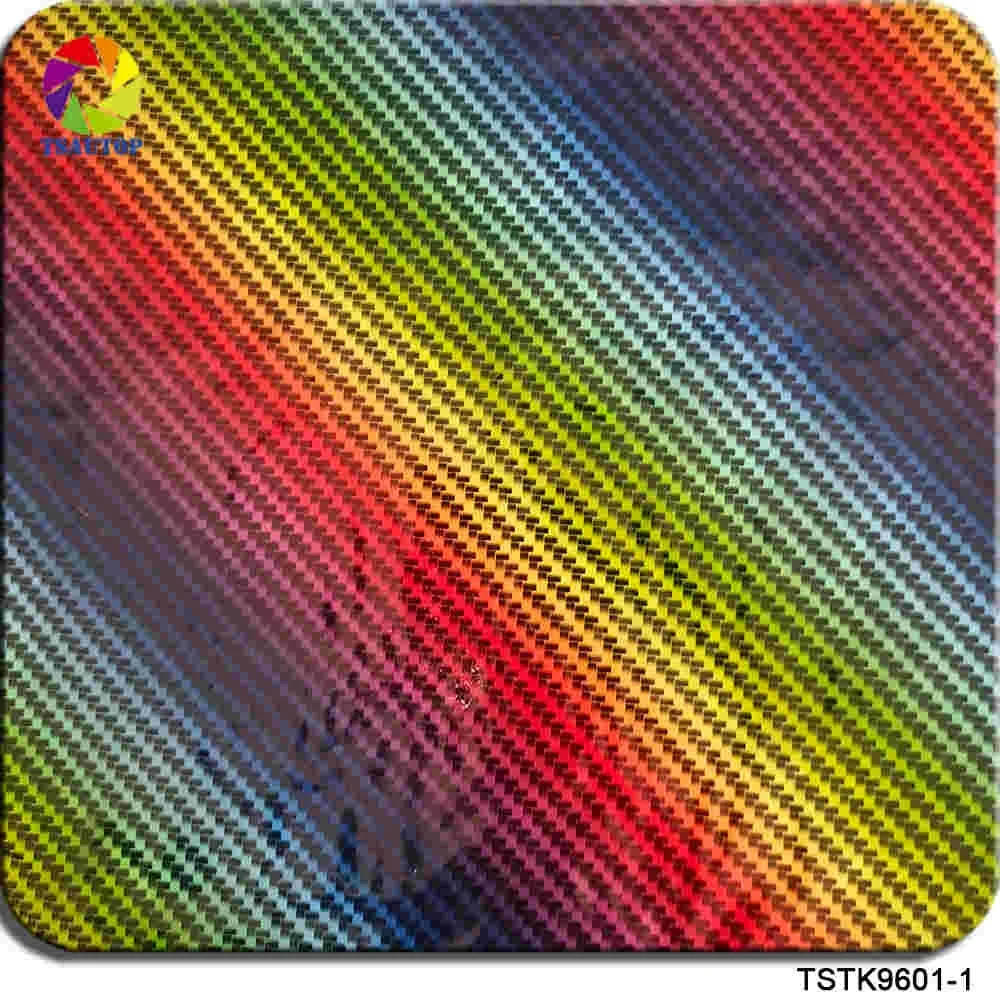 TSAUTOP 0.5m Carbon Fiber  Cool Hydro Dipping Film Liquid Print Spray Paint Dipping In Water wtp795