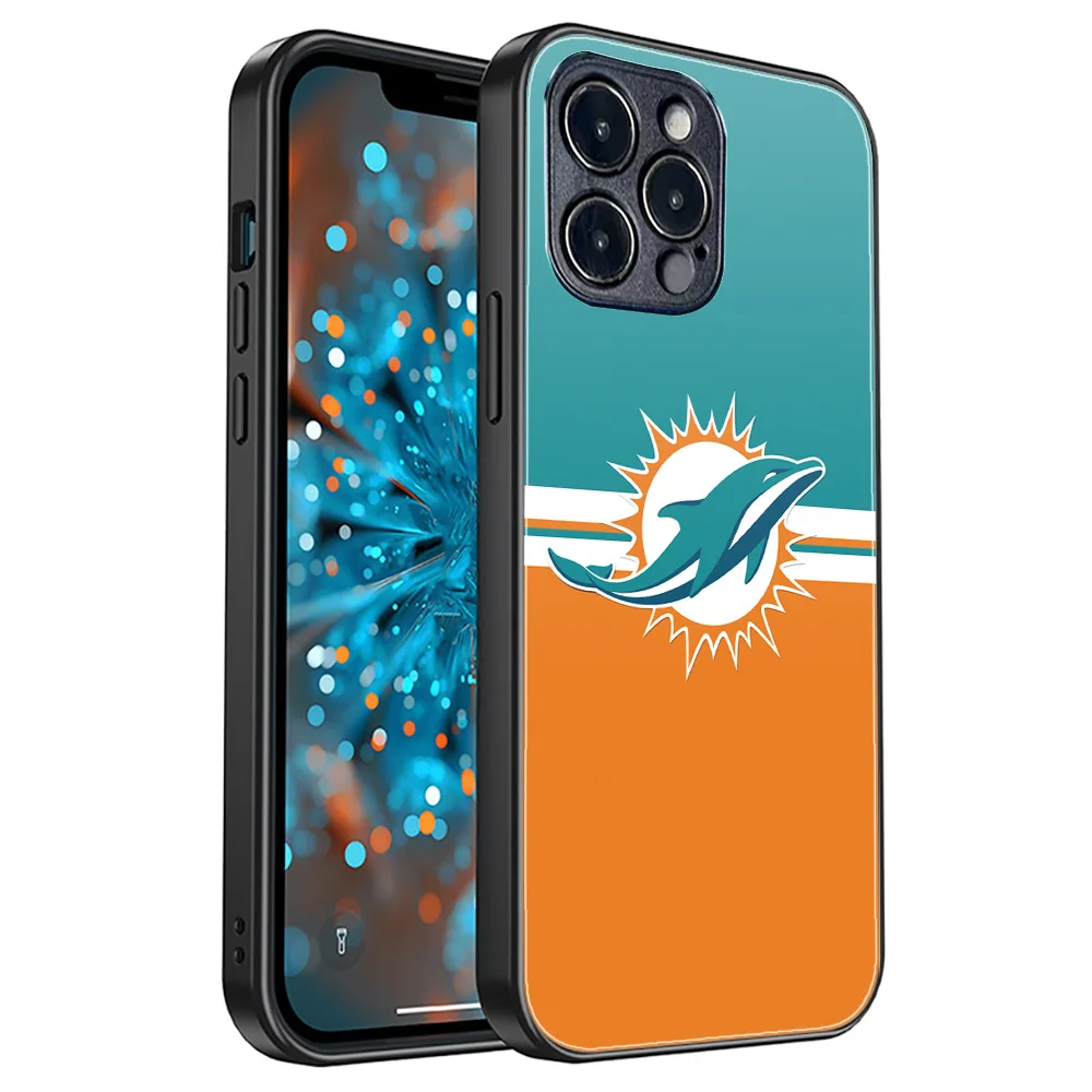 Custom American Football Team Designer 32 teams Phone Case for Phone 15ProMax XR XS 14pro 13mini 11Plus
