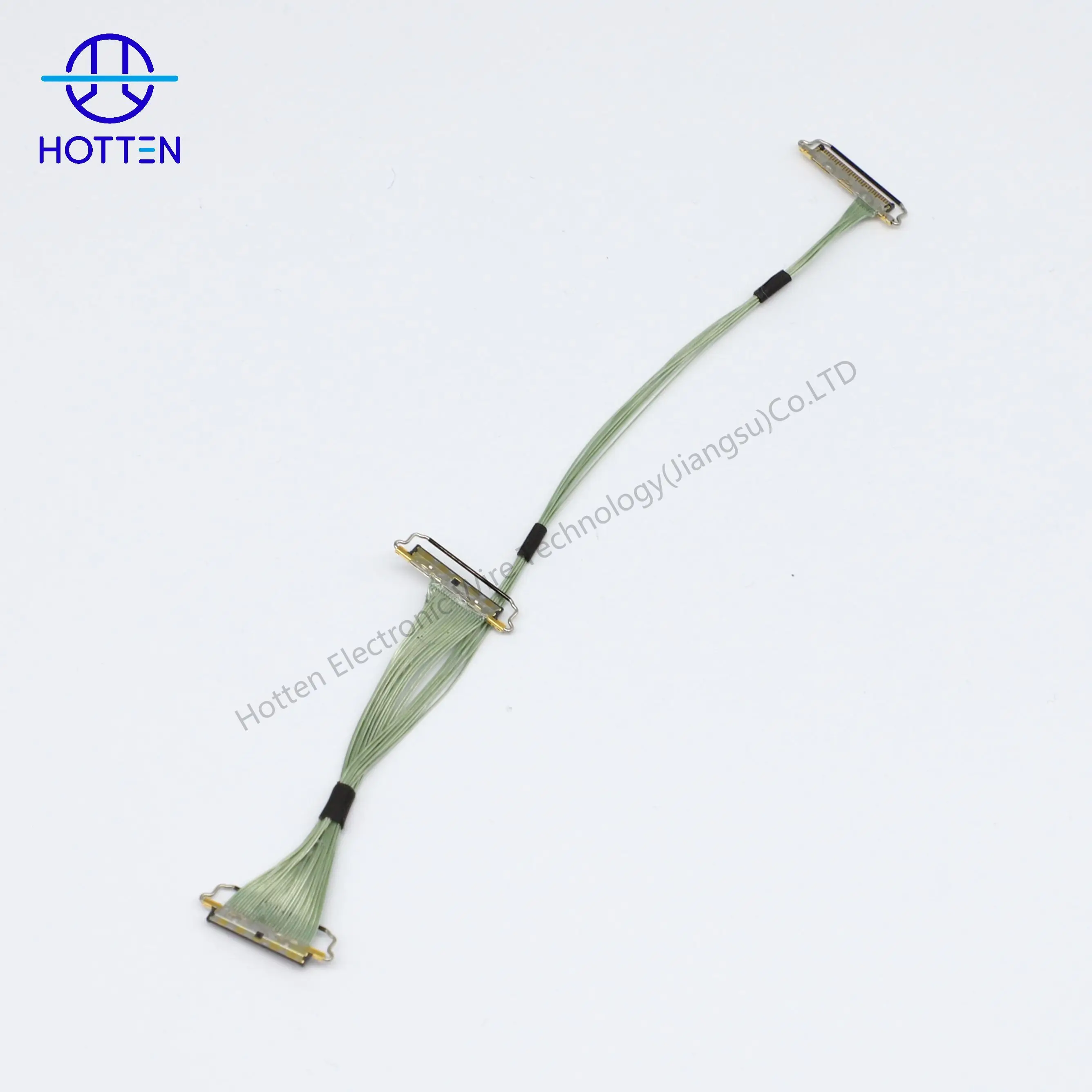 Flexible customization 42AWG  Micro Coaxial Cable Harness for UAV(DRONE)  with  HRS DF81 30P Coaxial Cable Harness