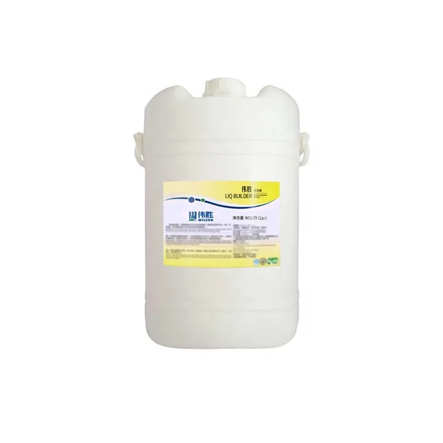 Commercial Industrial Laundry Cleaning Laundry Liquid Alkaline Builder Washing Machine Liquid Detergent