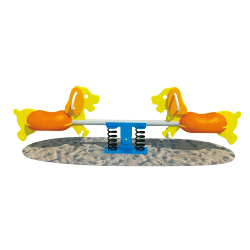 
Hottest EU Standard Park Metal Toddler Seesaw Design For Playsets 