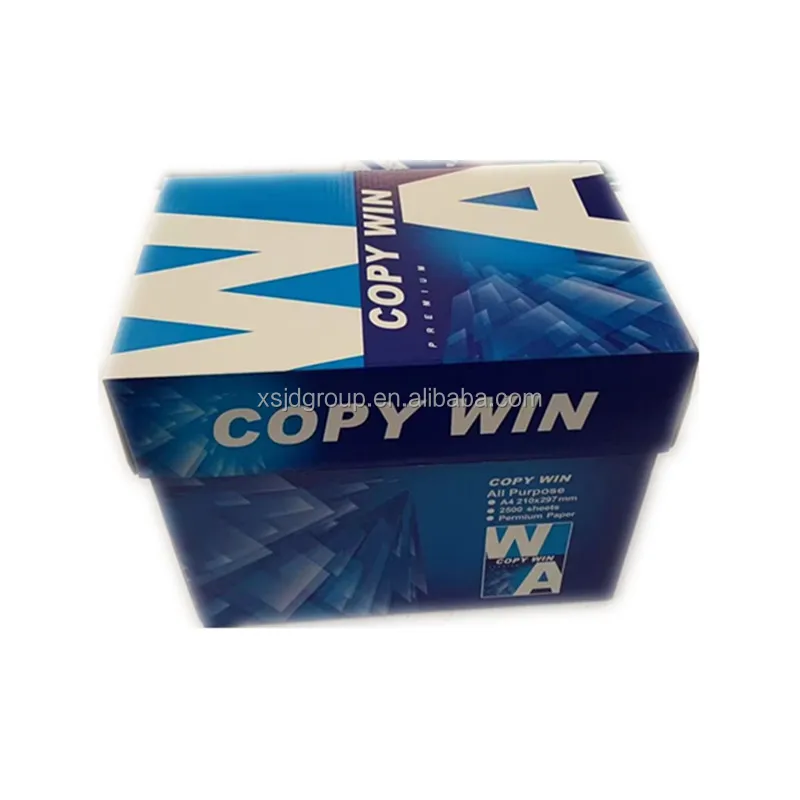 Factory Wholesale Price White Copy Paper Reams of China Paper A4 Size Copy Paper Price 80 GSM