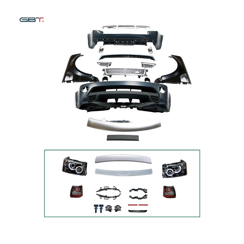 GBT Quality Car Modification Accessories Headlight Bumper Bumper Lips Upgrade Body Kit For 2012 Range Rovers Sport Model