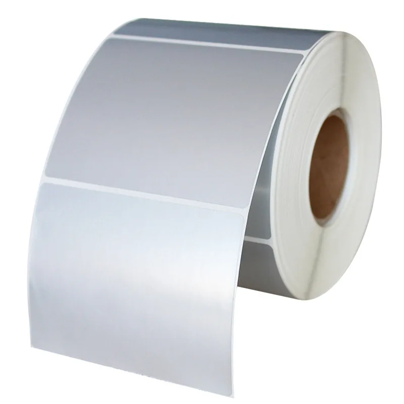 Водонепроницаемая маслостойкая высокотемпературная самоклеящаяся матовая серебряная этикетка для домашних животных наклейка упаковки 3C