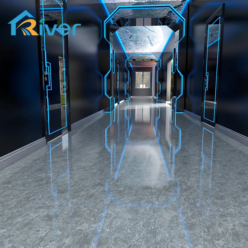 waterproof I4F Click virgin material  vinyl flooring  Stone Plastic Composite  flooring 4/5mm