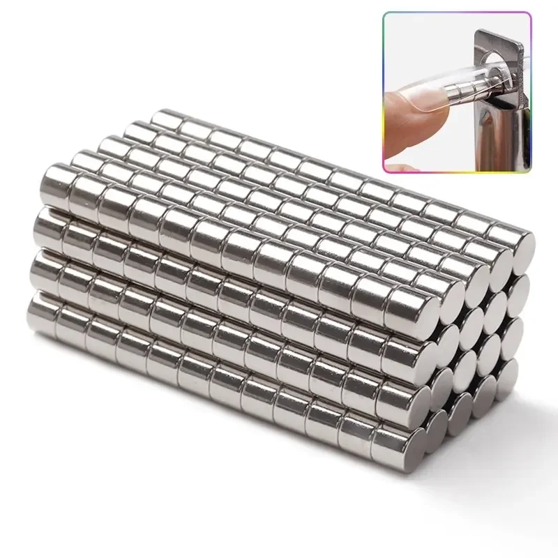 12pcs 5mm Tiny Magnet Diy Clipper Nail Magnet Tools For False Fake Nail Length