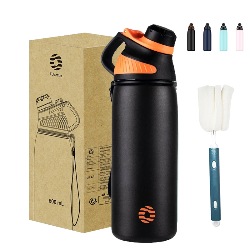 Travel Flask Drink Gym Water Bottle Camping Double Wall Stainless Steel Water Bottle Vacuum Flasks & Thermoses Modern 6-12 Hours