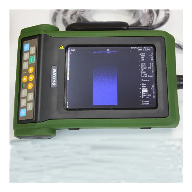 ultrasonido ecografo rku10 Portable Vet Ultrasound Scanner/Machine With 6.5mhz Rectal Probe for KAIXIN RKU10