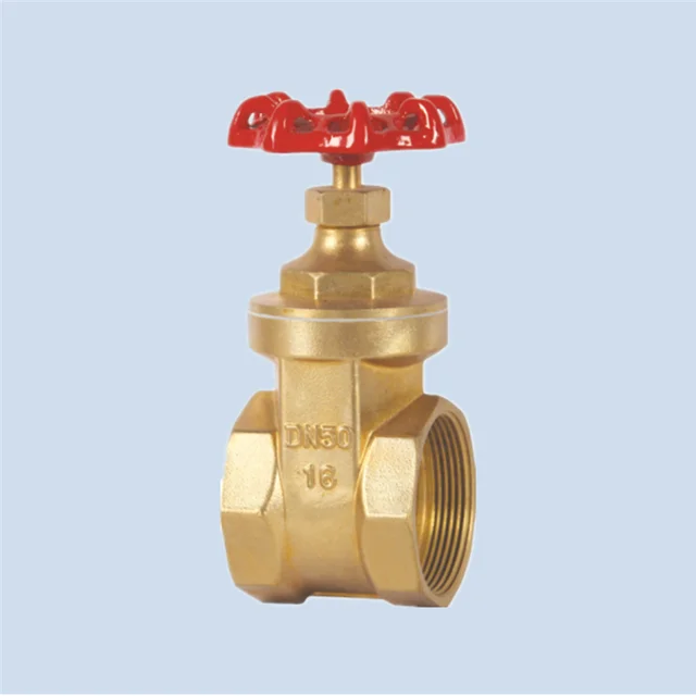 PN16 DN15 DN20 DN25 DN32 DN40 DN50 valves handwheel knife ferreteria gate valve Brass gate valve vales
