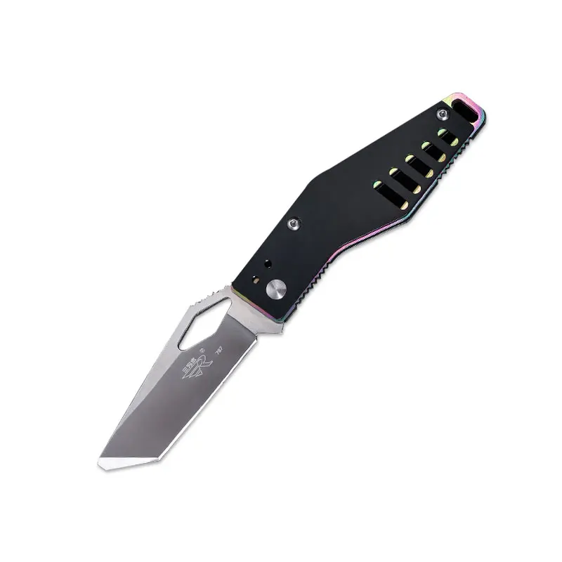 SANRENMU 7087 EDC инструмент кемпинг на природе Выживание карманный складной нож