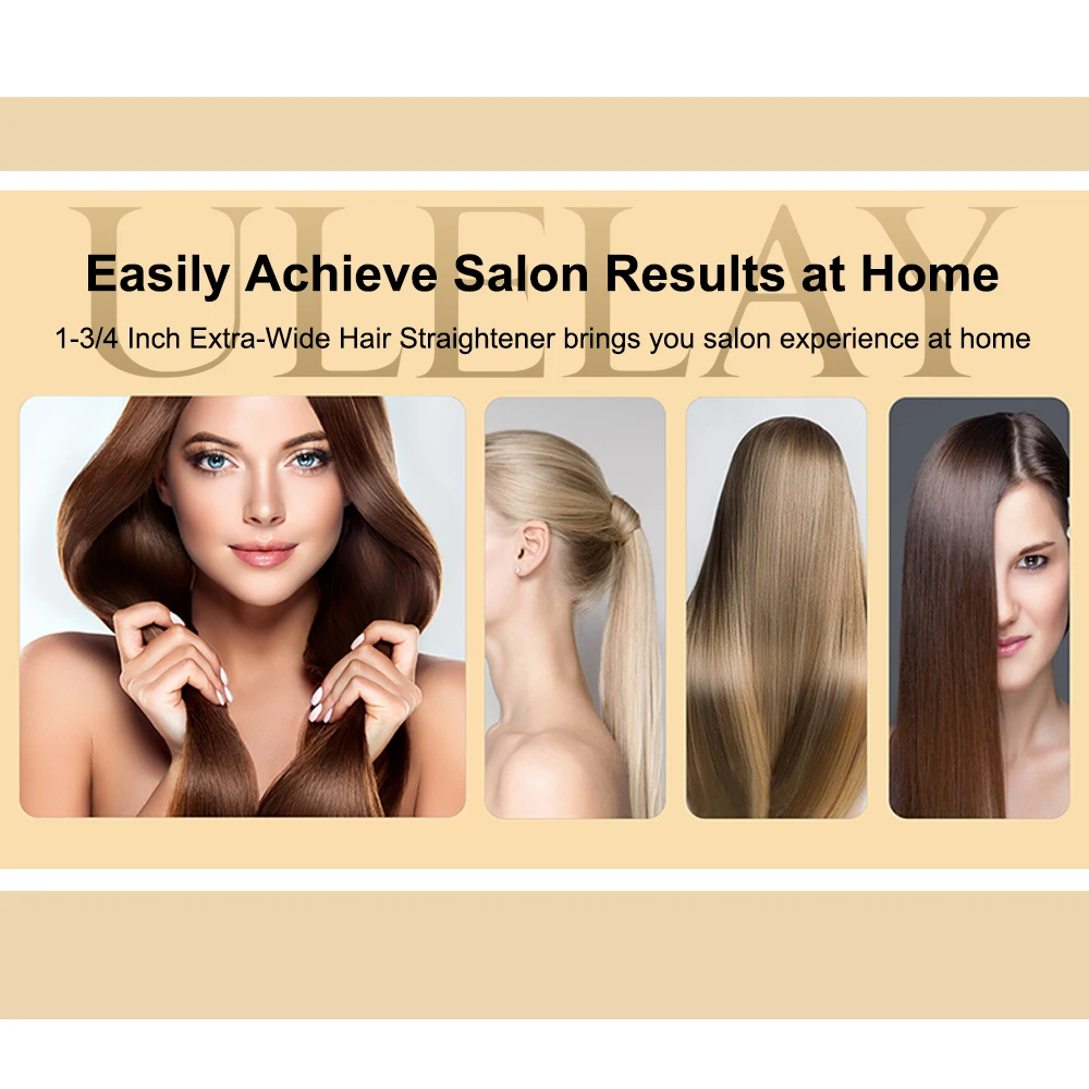 Newest Technology hair straightener With Hot Air New 2024 2-in-1hot Air hair Styler Straightening Molding tool