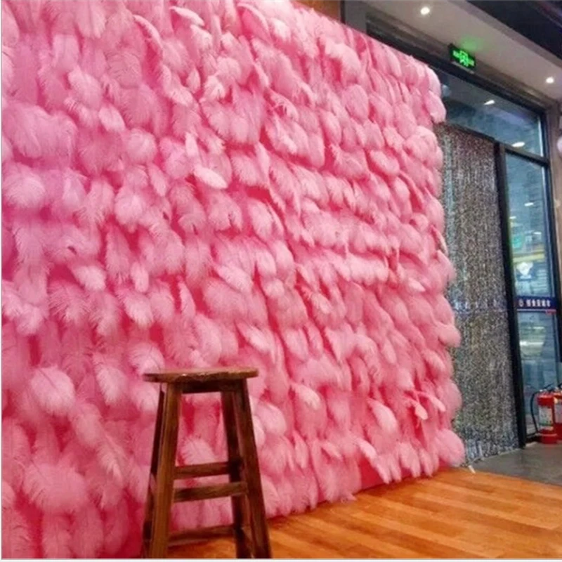  Bulk New Years Birthday Baby Shower Party background wall wedding supplies decoration wholesale ostrich feathers for